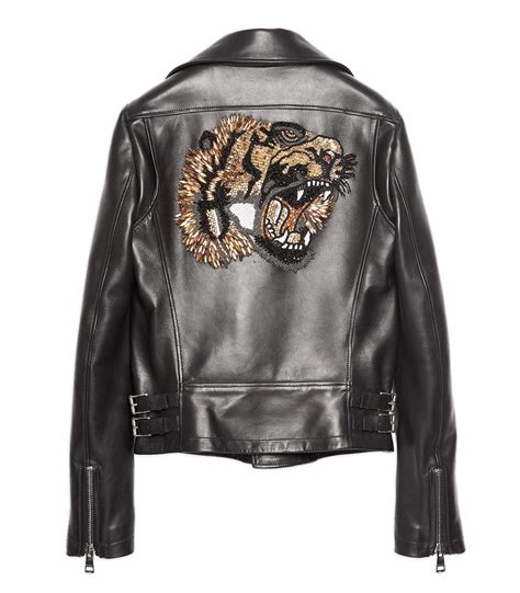 cheap gucci leather jacket|gucci jacket butterfly.